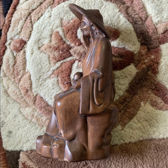 Vintage Asian man figurine - Picture 4 of 7